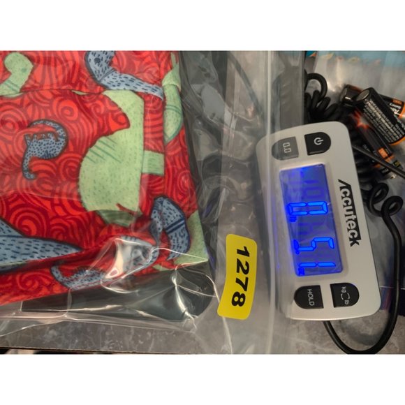 Lularoe One Size Red Blue Green Leggings Dinosaurs "Unicorn Rare Print" - Picture 6 of 6